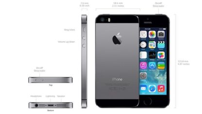 Apple iPhone 5S 16GB Space grey