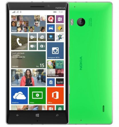 Nokia Lumia 930 green