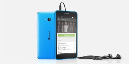 Microsoft Lumia 640 LTE cyan