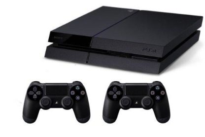 Sony Playstation 4 500GB PS4 BLACK + Dualshock4 Wireless Controller 2pcs.