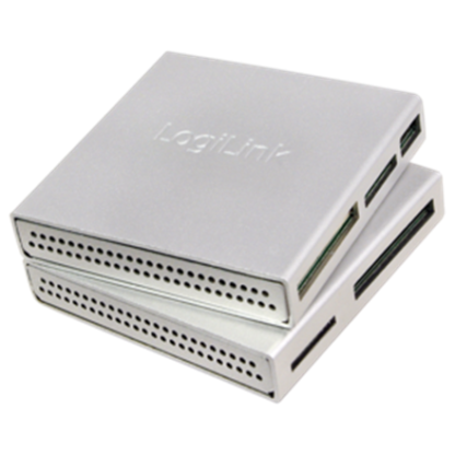 Cardreader USB 2.0, all in one, silver