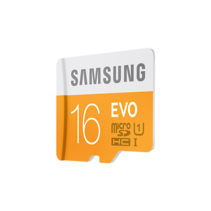 SAMSUNG 16GB EVO, MICRO SDHC, CLASS 10 WITH USB reader