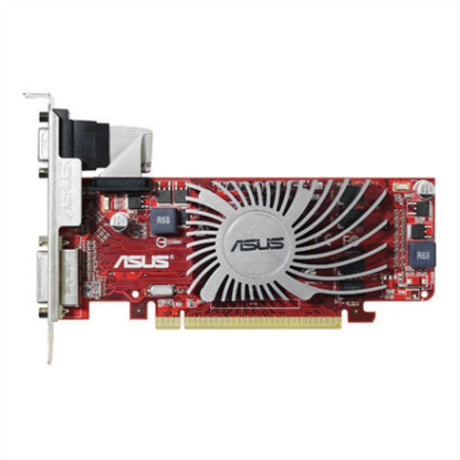 ASUS EAH5450 SILENT/DI/1GD3(LP)  / Radeon HD 5450 / PCIE 2.1 / 1GB DDR3 / 64-bit / Core 650MHz / Display Port  / DVI / D-Sub / HDCP / HDCP