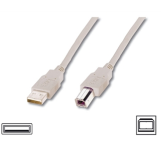USB 2.0 bulk cable A type male B type male 3m