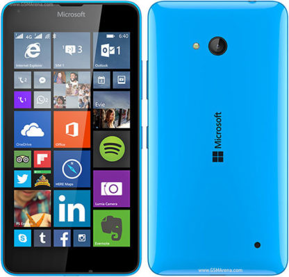 Microsoft Lumia 640 XL Dual-Sim cyan